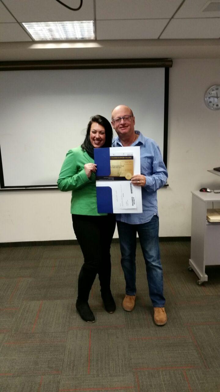 גלרייה - סיום קורס יבוא יצוא וסחר בינלאומי מחזור 219, 3 מתוך 14