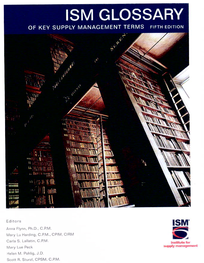 ISM GLOSSARY
