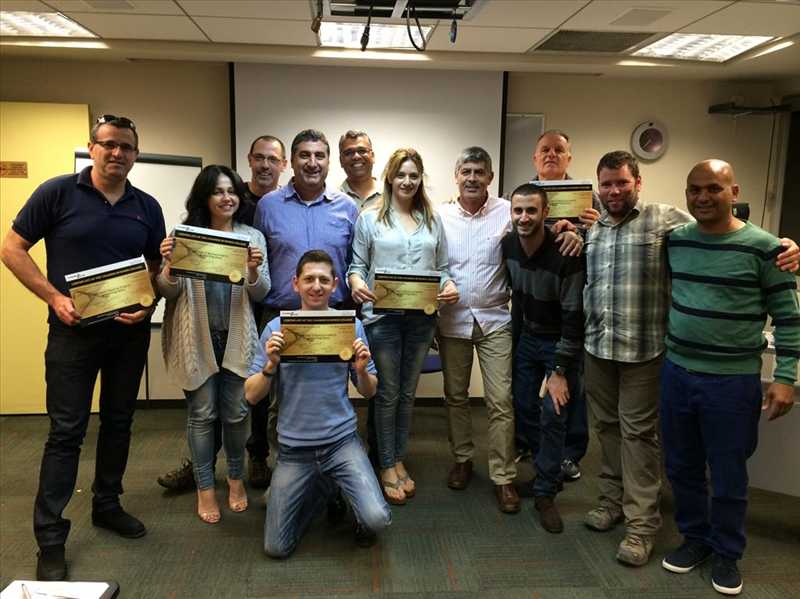 סיום קורס ניהול פרויקטים 13.4.14