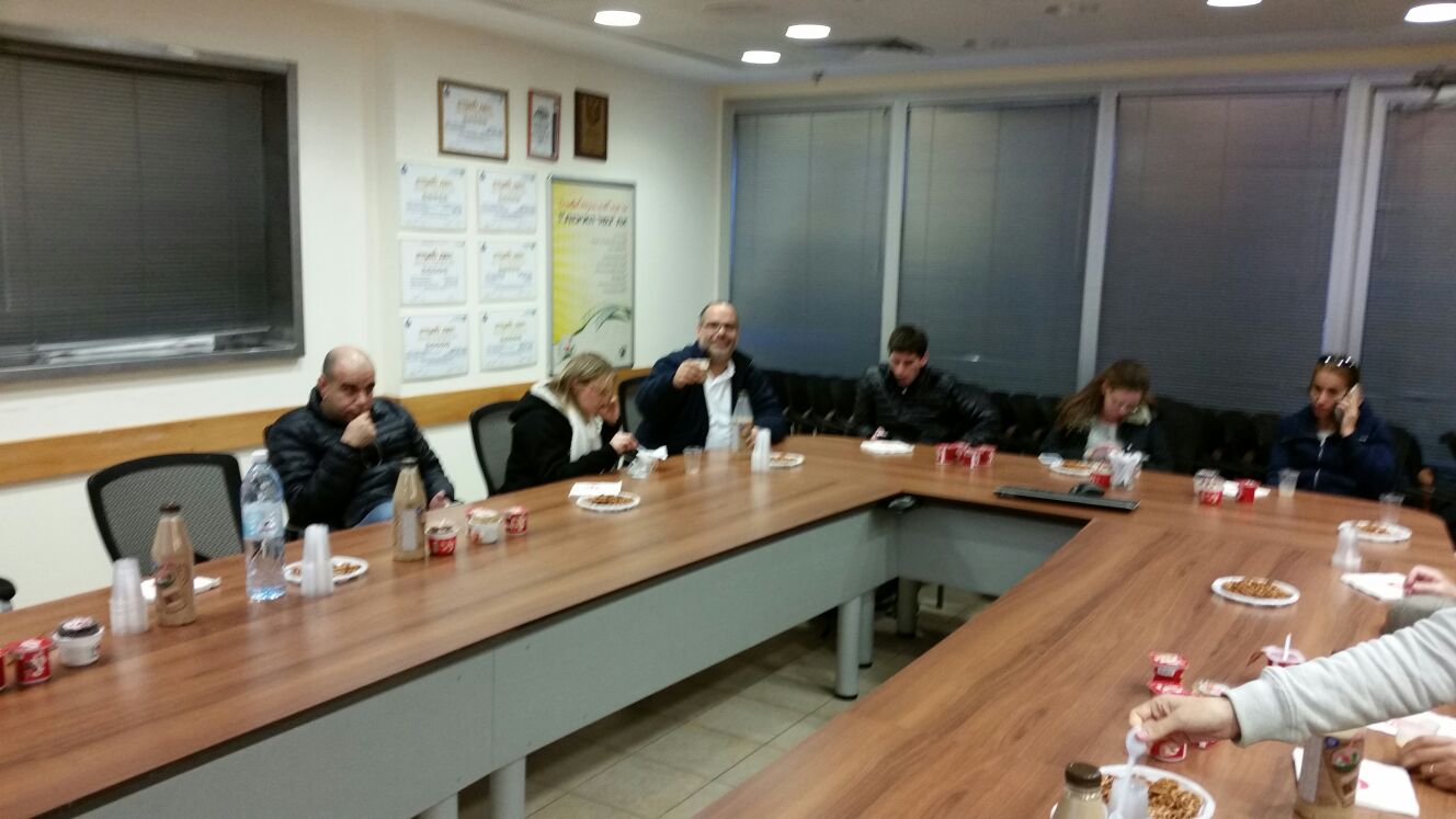 סיור קורס לוגיסטיקה ומחסן ממוחשב בחברות תנובה ופרידנזון 