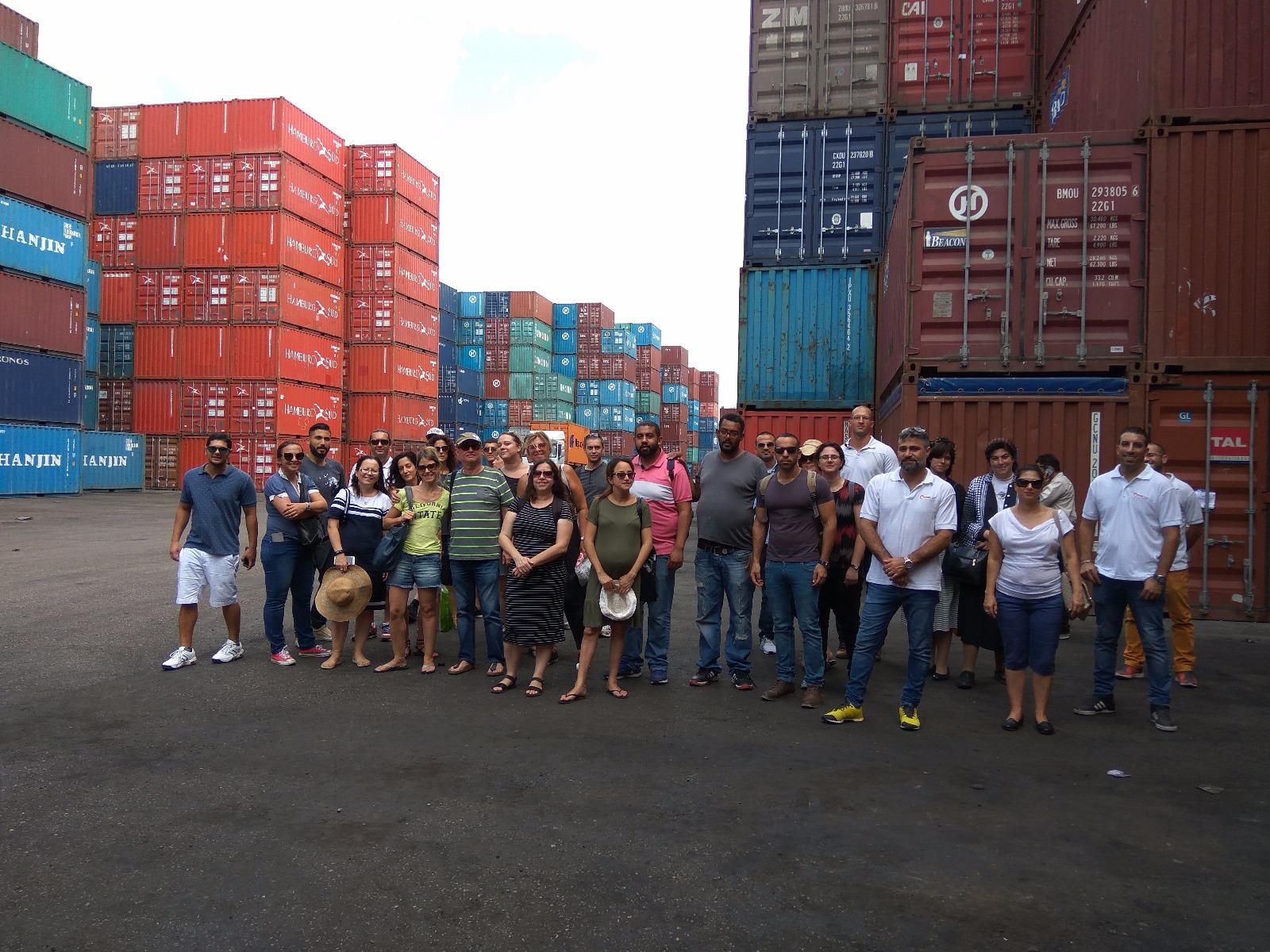 סיור לנמל אשדוד - יולי 2017