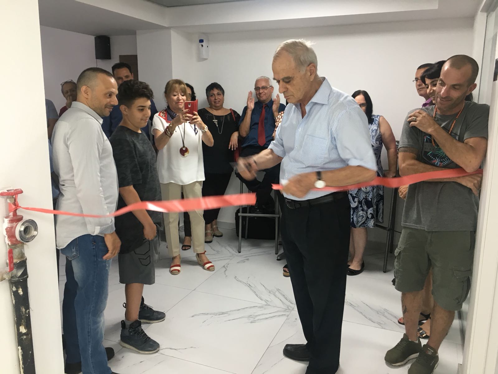 טקס השקה חגיגי של קומה 1-