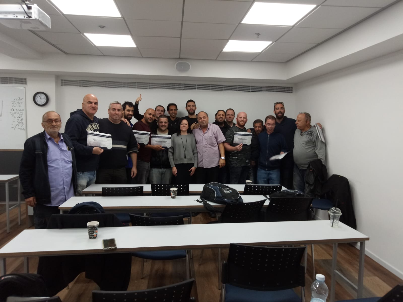 סיום קורס ניהול לוגיסטיקה ומחסן ממוחשב מחזור 31