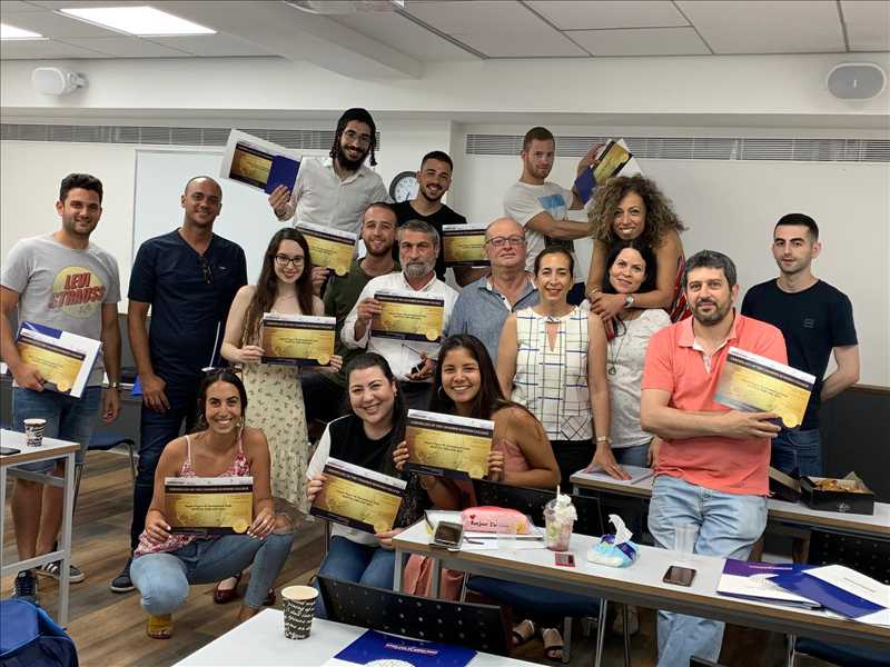 סיום קורס יבוא יצוא וסחר בינלאומי מחזור 247