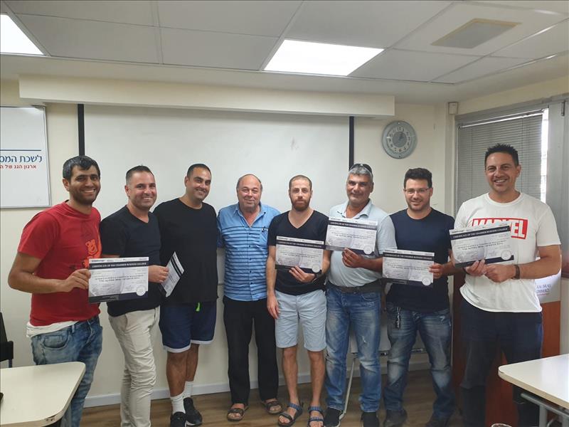 סיום קורס ניהול לוגיסטיקה ומחסן ממוחשב בכיר מחזור 37