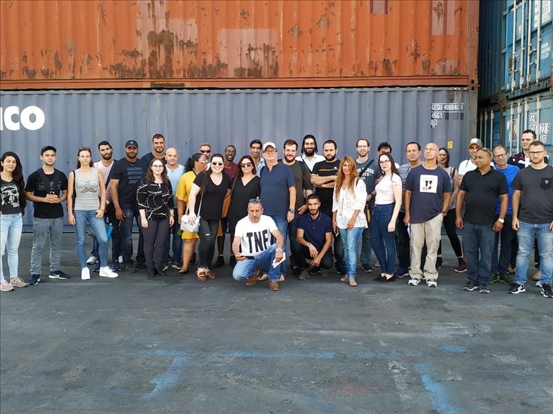 סיור לנמל אשדוד ספטמבר 2019