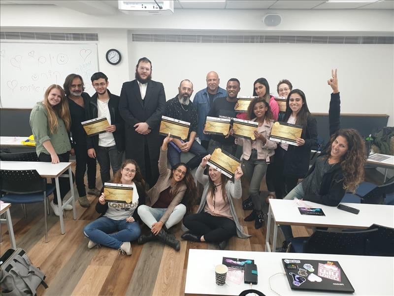 סיום קורס ניהול והפקת אירועים מחזור 23