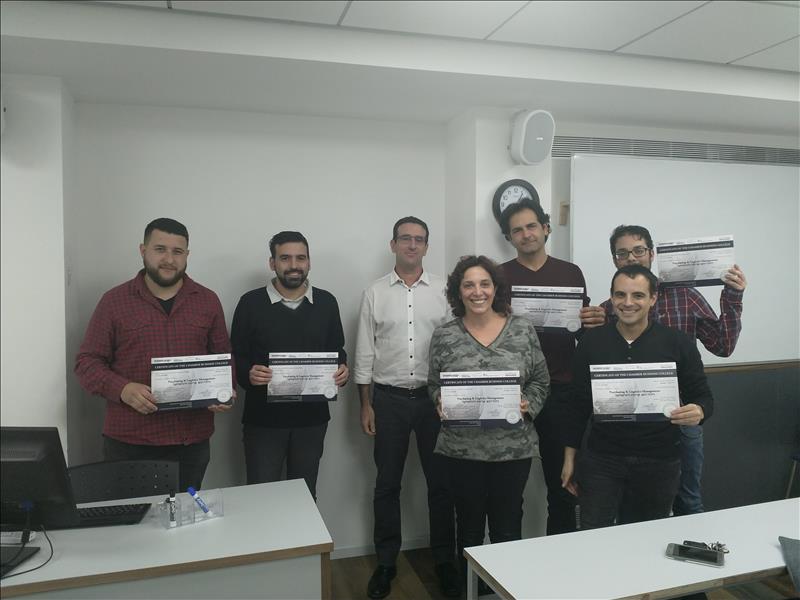 סיום קורס ניהול רכש, קניינות ולוגיסטיקה מחזור 107